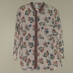 Krazy Kat Women's Button Down Top Size 22/24